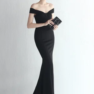 backless elegant luxury fishtail bridesmaid evening birthday prom long maxi dress vestido - Image 12