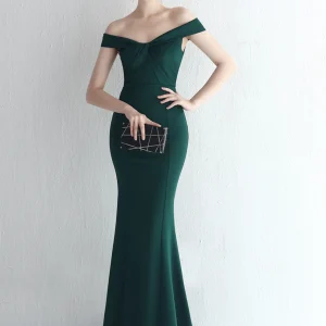 backless elegant luxury fishtail bridesmaid evening birthday prom long maxi dress vestido - Image 13