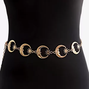 Casual Metallic And Alloy Moon Style Belly Chain - Image 7