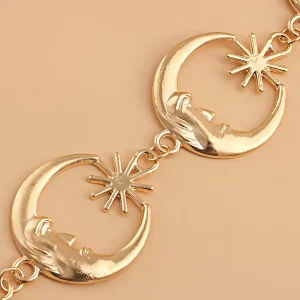 Casual Metallic And Alloy Moon Style Belly Chain - Image 6