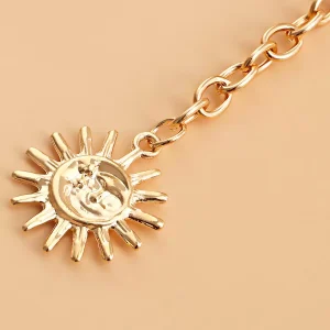 Casual Metallic And Alloy Moon Style Belly Chain - Image 4