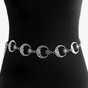 Casual Metallic And Alloy Moon Style Belly Chain - Image 3