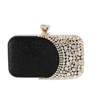 Gorgeous Pearl Crystal Beading Bridal Wedding Party Clutch Bags - Image 2