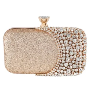 Gorgeous Pearl Crystal Beading Bridal Wedding Party Clutch Bags - Image 3