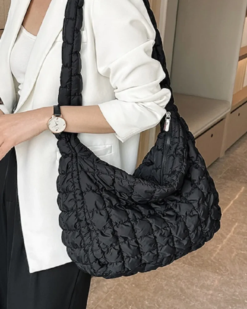 Soft Whisper Quilted Crossbody Purse Heavenly Puff Quilted Satchel