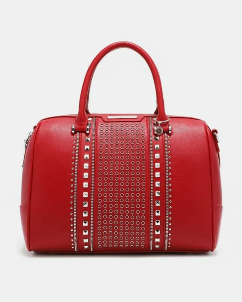 TrendyNicole Lee Vegan Handbag Structured Tote StylishRoll Bag