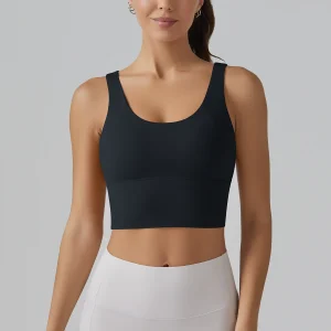 Yoga Bra Underwear Shockproof Bra Beautiful Back Sports Running External Wear Training Fitness Yoga Tank Top Bra - Image 8