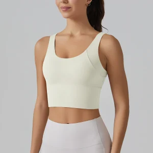 Yoga Bra Underwear Shockproof Bra Beautiful Back Sports Running External Wear Training Fitness Yoga Tank Top Bra