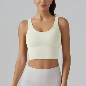 Yoga Bra Underwear Shockproof Bra Beautiful Back Sports Running External Wear Training Fitness Yoga Tank Top Bra - Image 3