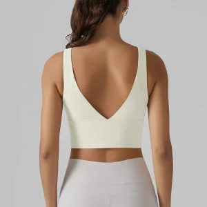 Yoga Bra Underwear Shockproof Bra Beautiful Back Sports Running External Wear Training Fitness Yoga Tank Top Bra - Image 2