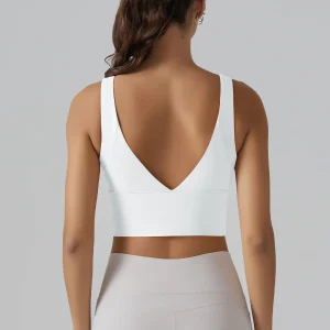 Yoga Bra Underwear Shockproof Bra Beautiful Back Sports Running External Wear Training Fitness Yoga Tank Top Bra - Image 16