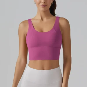 Yoga Bra Underwear Shockproof Bra Beautiful Back Sports Running External Wear Training Fitness Yoga Tank Top Bra - Image 14