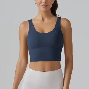 Yoga Bra Underwear Shockproof Bra Beautiful Back Sports Running External Wear Training Fitness Yoga Tank Top Bra - Image 11