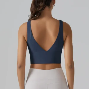 Yoga Bra Underwear Shockproof Bra Beautiful Back Sports Running External Wear Training Fitness Yoga Tank Top Bra - Image 10