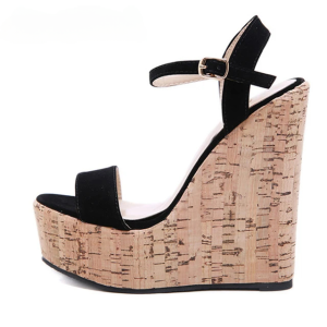 Casual Open Toe Platform High Ankle Strap Gladiator Wedge Sandal - Image 5