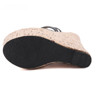 Casual Slip On Rome Narrow Band Wedges Platform High Heel - Image 4