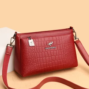 Crocodile pattern Leather Shoulder Designer Large capacity Tote Sac Handbag - Image 6