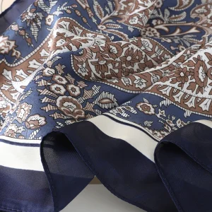 Fourlard Shawls Neckerchief Warps Head Dots Elegant Scarves - Image 18