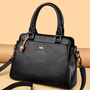 Luxury Soft Leather Large Capacity Shopping Messenger Cross body Handbags - Image 8
