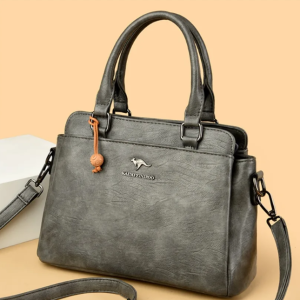 Luxury Soft Leather Large Capacity Shopping Messenger Cross body Handbags - Image 7