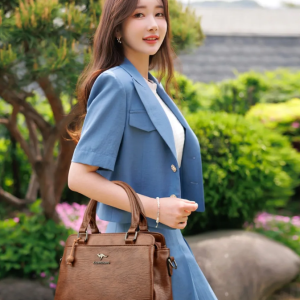 Luxury Soft Leather Large Capacity Shopping Messenger Cross body Handbags