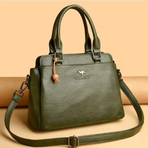 Luxury Soft Leather Large Capacity Shopping Messenger Cross body Handbags - Image 12