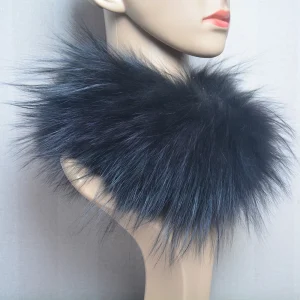 Neck Warmer Ring Fox Fur Headband Mufflers And Elegant Scarves - Image 4
