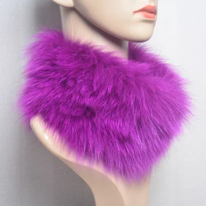 Neck Warmer Ring Fox Fur Headband Mufflers And Elegant Scarves - Image 63