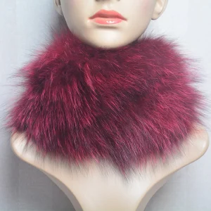 Neck Warmer Ring Fox Fur Headband Mufflers And Elegant Scarves - Image 59