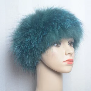 Neck Warmer Ring Fox Fur Headband Mufflers And Elegant Scarves - Image 54