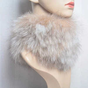 Neck Warmer Ring Fox Fur Headband Mufflers And Elegant Scarves - Image 52