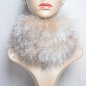 Neck Warmer Ring Fox Fur Headband Mufflers And Elegant Scarves - Image 51