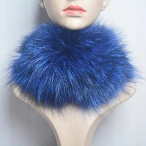 Neck Warmer Ring Fox Fur Headband Mufflers And Elegant Scarves - Image 47