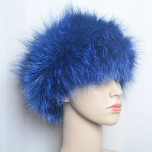 Neck Warmer Ring Fox Fur Headband Mufflers And Elegant Scarves - Image 46