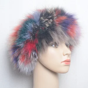 Neck Warmer Ring Fox Fur Headband Mufflers And Elegant Scarves - Image 37
