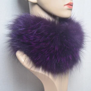 Neck Warmer Ring Fox Fur Headband Mufflers And Elegant Scarves - Image 36