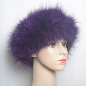 Neck Warmer Ring Fox Fur Headband Mufflers And Elegant Scarves - Image 34