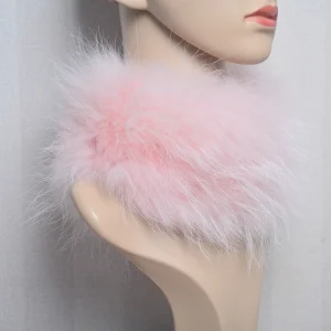 Neck Warmer Ring Fox Fur Headband Mufflers And Elegant Scarves - Image 32