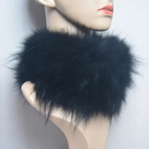 Neck Warmer Ring Fox Fur Headband Mufflers And Elegant Scarves - Image 29