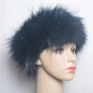 Neck Warmer Ring Fox Fur Headband Mufflers And Elegant Scarves - Image 27