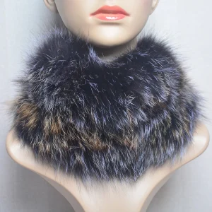 Neck Warmer Ring Fox Fur Headband Mufflers And Elegant Scarves - Image 25