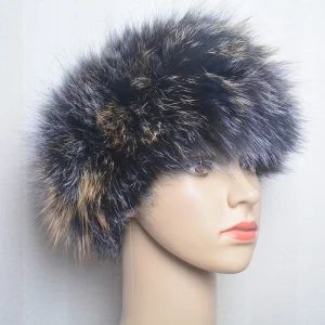 Neck Warmer Ring Fox Fur Headband Mufflers And Elegant Scarves - Image 24