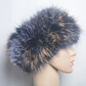 Neck Warmer Ring Fox Fur Headband Mufflers And Elegant Scarves - Image 23