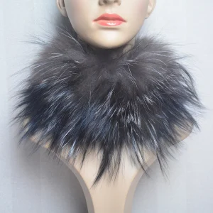 Neck Warmer Ring Fox Fur Headband Mufflers And Elegant Scarves - Image 16