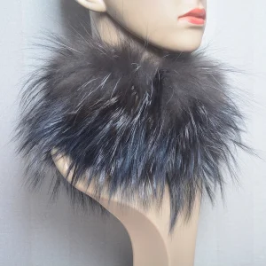 Neck Warmer Ring Fox Fur Headband Mufflers And Elegant Scarves - Image 15