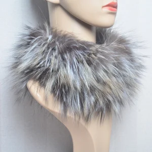 Neck Warmer Ring Fox Fur Headband Mufflers And Elegant Scarves - Image 13