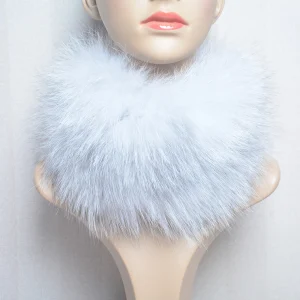 Neck Warmer Ring Fox Fur Headband Mufflers And Elegant Scarves - Image 6