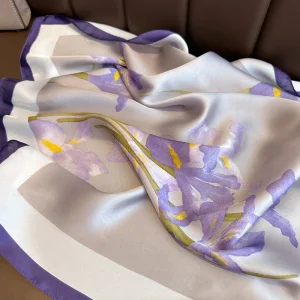 Satin Headband Ornament Hair Ties And Bag Neckerchief Scarves - Image 3