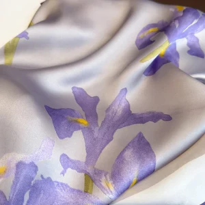 Satin Headband Ornament Hair Ties And Bag Neckerchief Scarves - Image 2