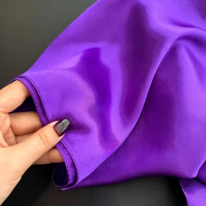 Satin Square Shawls Headband Hair Elegant Neckerchief Scarves - Image 18
